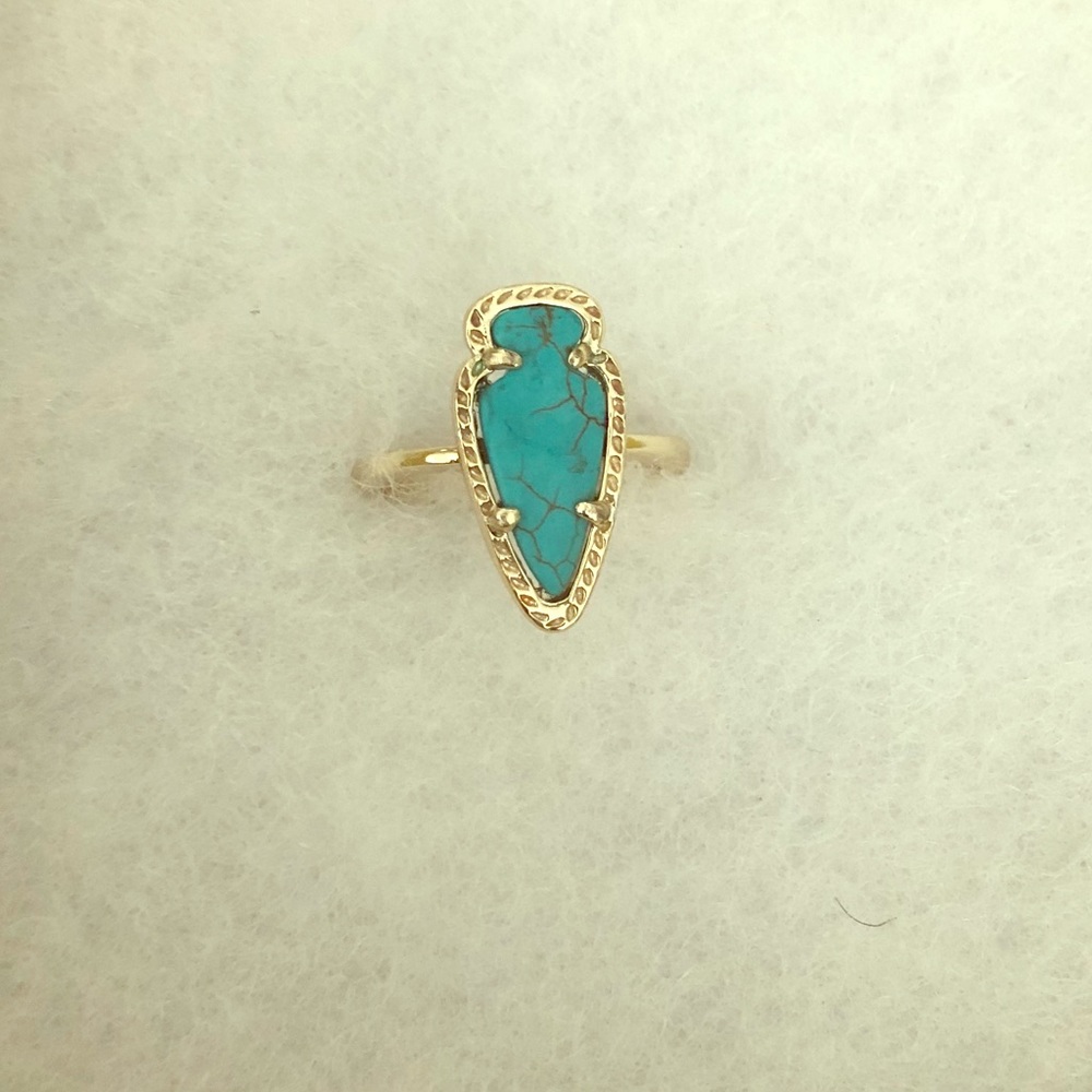 Kendra Scott Skylen ring turquoise.